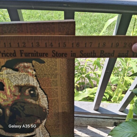 Artsy Vintage Dog Print On Newspaper Canvas Art Pug Retro Cozy Wall - Picture 5 of 5